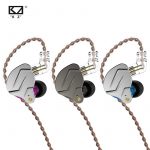 KZ ZSN Pro In Ear Monitor Earphones Metal Earphones Hybrid Technology Hifi Bass Earbuds Sport Noise Cancelling Headset 2 Pin
