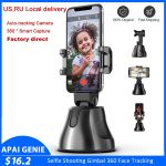 Apai Genie 360 Rotation Face tracking Selfie Stick Tripod Object Tracking Holder Camera Gimbal for Photo Vlog Live Video Record