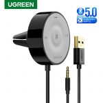 UGREEN Bluetooth 5.0 Car Kit Receiver aptX LL Wireless 3.5 AUX Adapter for Car Speaker USB Bluetooth 3.5mm Jack Audio Receiver