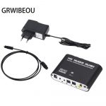 Digital to Analog 5.1 channel Stereo AC3 Audio Converter Optical SPDIF Coaxial AUX 3.5mm to 6 RCA Sound Decoder Amplifier