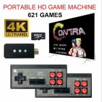 Y2 4K USB Wireless Handheld TV Video Game Console Build In 621 Classic Game 8 Bit Mini Video Console Support AV/HDMI Output