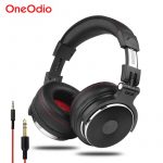 Oneodio Wired Professional Studio Pro DJ Headphones With Microphone Over Ear HiFi Monitor Music Headset Earphone For Phone PC