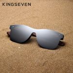 KINGSEVEN handgefertigte Sonnenbrille Männer polarisiert Walnuss Holz Brillen UV400
