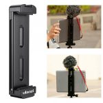 Ulanzi U-Pad Pro Aluminium Tablet Tripod Mount Holder Clamp w Cold Shoe for iPad Pro iPad Mini Air Huawei PC to Boya BY-MM1 Mic