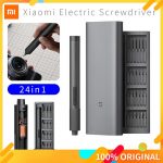 Xiaomi Mijia Electric Precision Screwdriver Kit 2 Gear Torque Control 400 Screw 1 Type-C Rechargeable Magnetic Aluminum Case