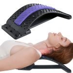 Magnetische Therapie Rückenmassagegerät Stretcher Hals und Wirbelsäule Unterstützung