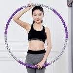 Abnehmbarer Edelstahl-Sport-Hula-Hoop-Reifen Fitness