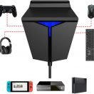 Tastatur und Maus Converter für PS4/XBOX ONE/Nintendo Switch Console (Unterstützung Voice Chat für Fortnite/PUBG/Call of Duty)