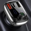 Baseus FM Transmitter Bluetooth 5.0 Handsfree Car Kit Audio MP3 Player With PPS QC3.0 QC4.0 5A Fast Charger Auto FM Modulator